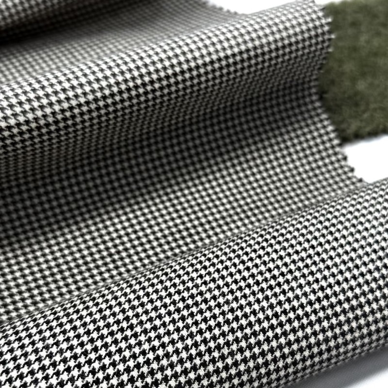 Trench Coat Fabric Supplier - Polyester Fall-winter Check