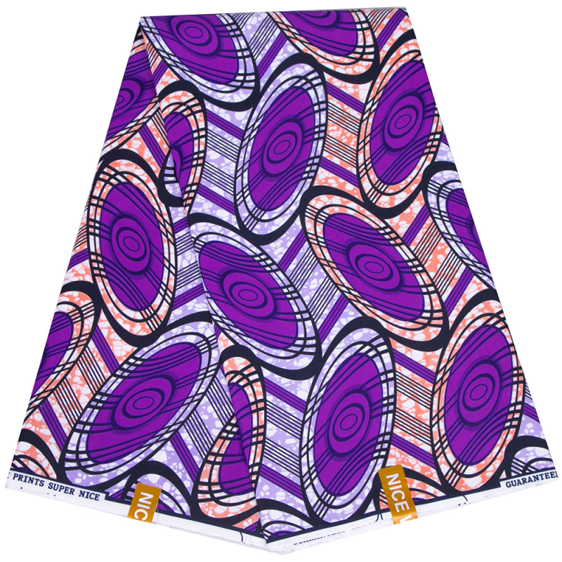 Wax Print Fabric Factory - Double-Sided Geometric Upholstery