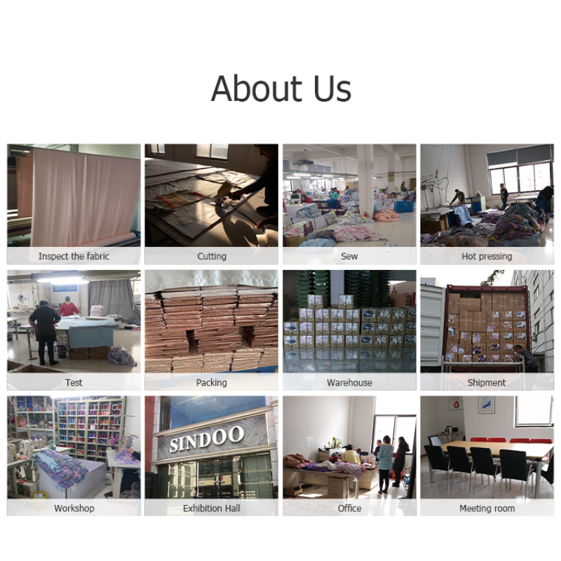 Quilt Cover Set Factory - Customized Modern Woven Printing