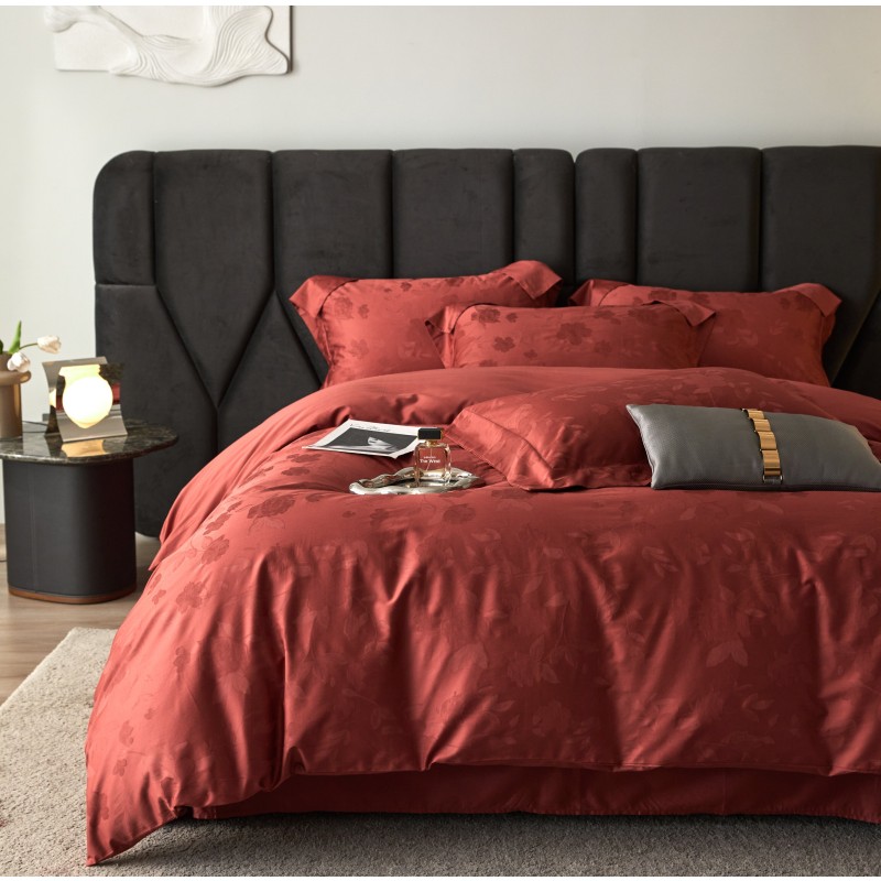 Bed Sheet Set Supplier - Luxury 100% Cotton 300tc Jacquard