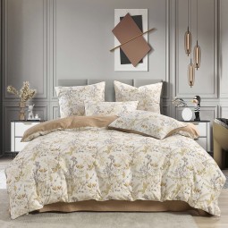 Quilt Cover Set Factory - Customized Modern Woven Printing