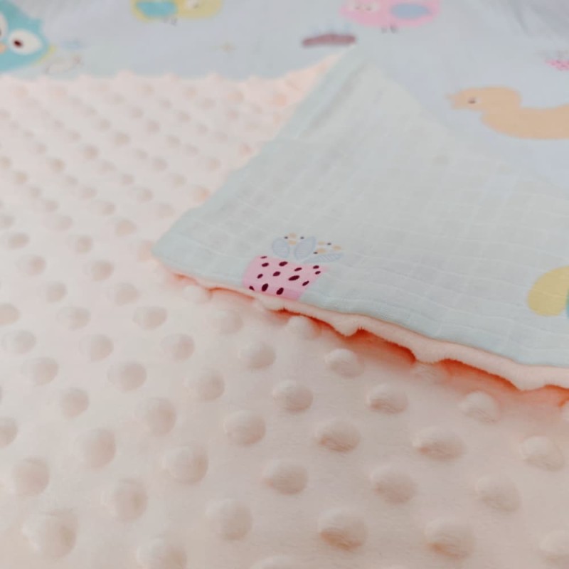 Blanket Quilt Manufacturer - Comforting Warm Minky Dot Baby