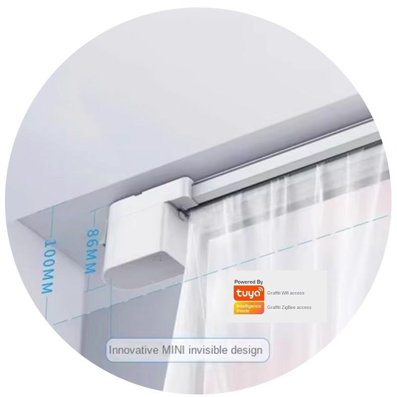 Motorized Curtain Rails Supplier - Intelligent Bluetooth Voice