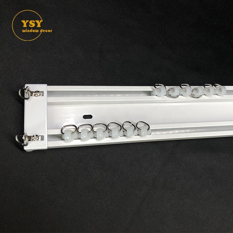 Aluminum Curtain Track Factory - 5.85m Ceiling Mounted Alloy