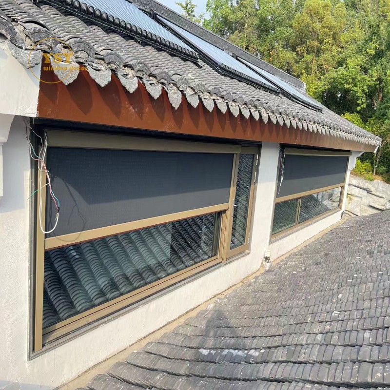 Motorized Roller Shades Factory - Sun Shading Zip Screen