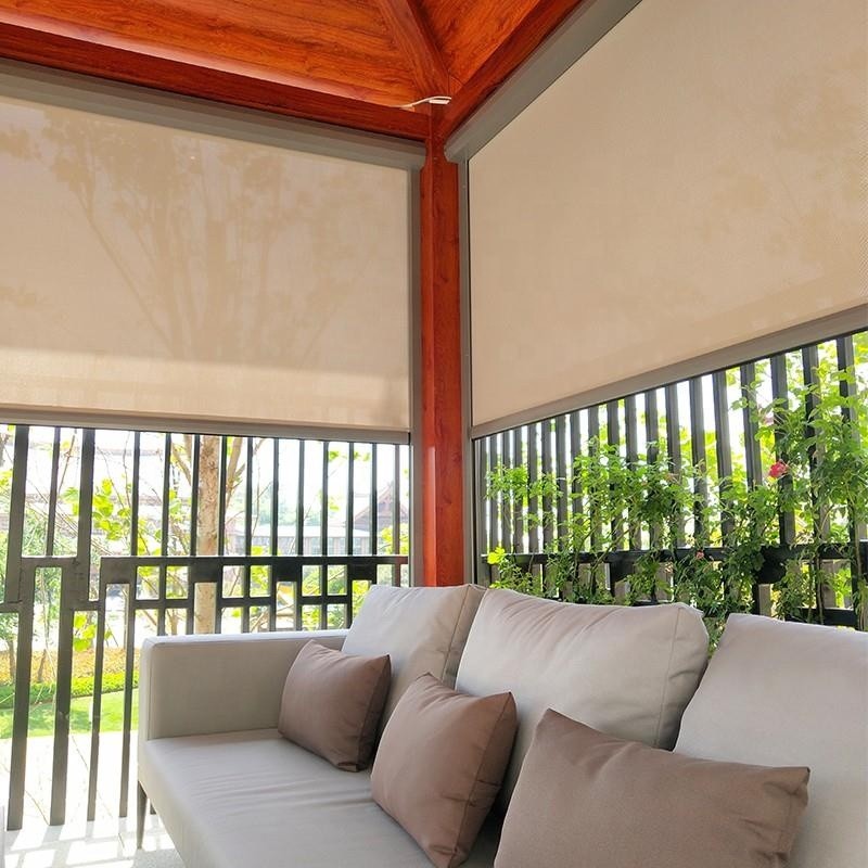 Zip Track Blinds Manufacturer - Outdoor Patio Motorized Screen