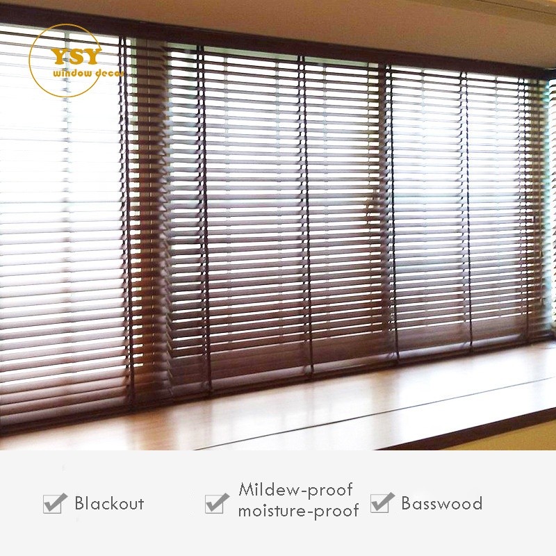 Wooden Blinds Factory - Custom Basswood 2 Inches Rope