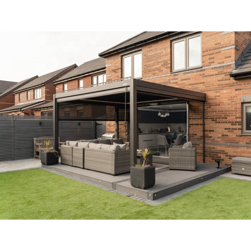 Motorized Pergola Supplier - Aluminium Outdoor Terrace Gazebo