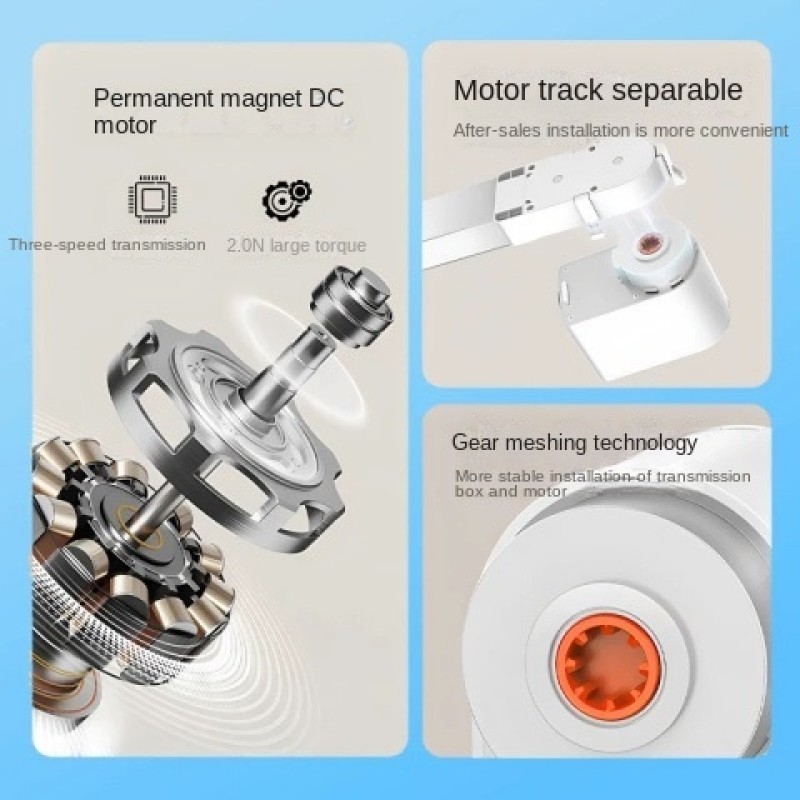 Motorized Curtain Rails Supplier - Intelligent Bluetooth Voice