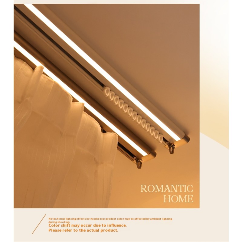 LED Curtain Track Supplier - Ceiling Wall Mounted With Light