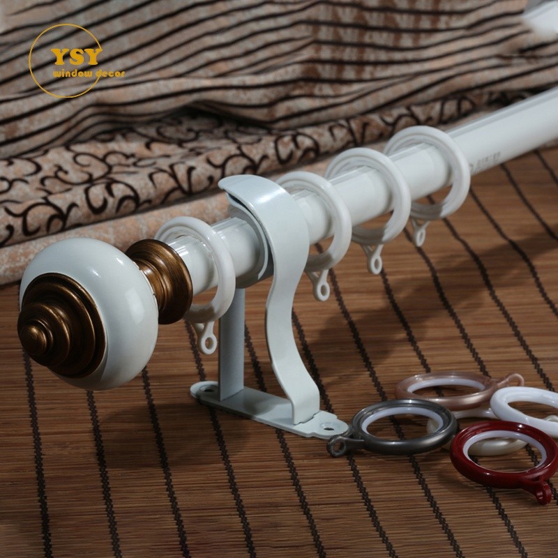 Single Double Rods Manufacturer - Luxury 28mm Aluminum Metal