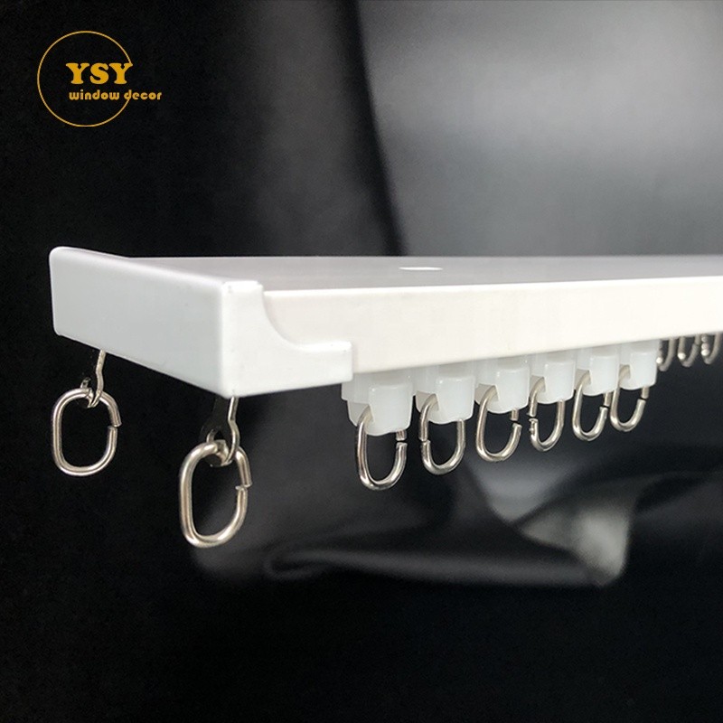 Aluminum Curtain Track Factory - Wholesale Double Profiles 6m