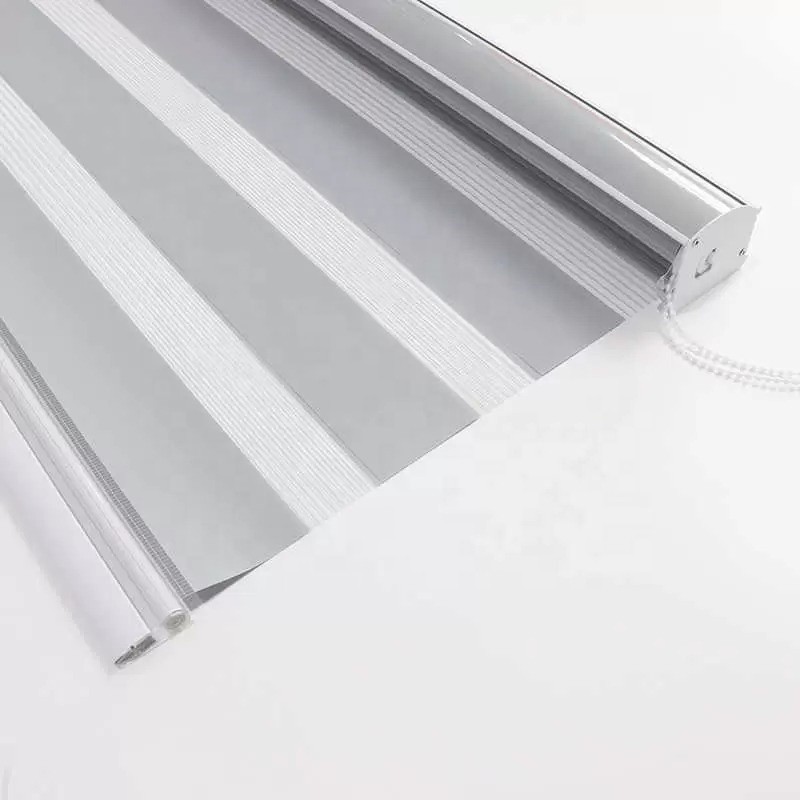 Zebra Blinds Factory - Custom Semi-Blackout Horizontal Light