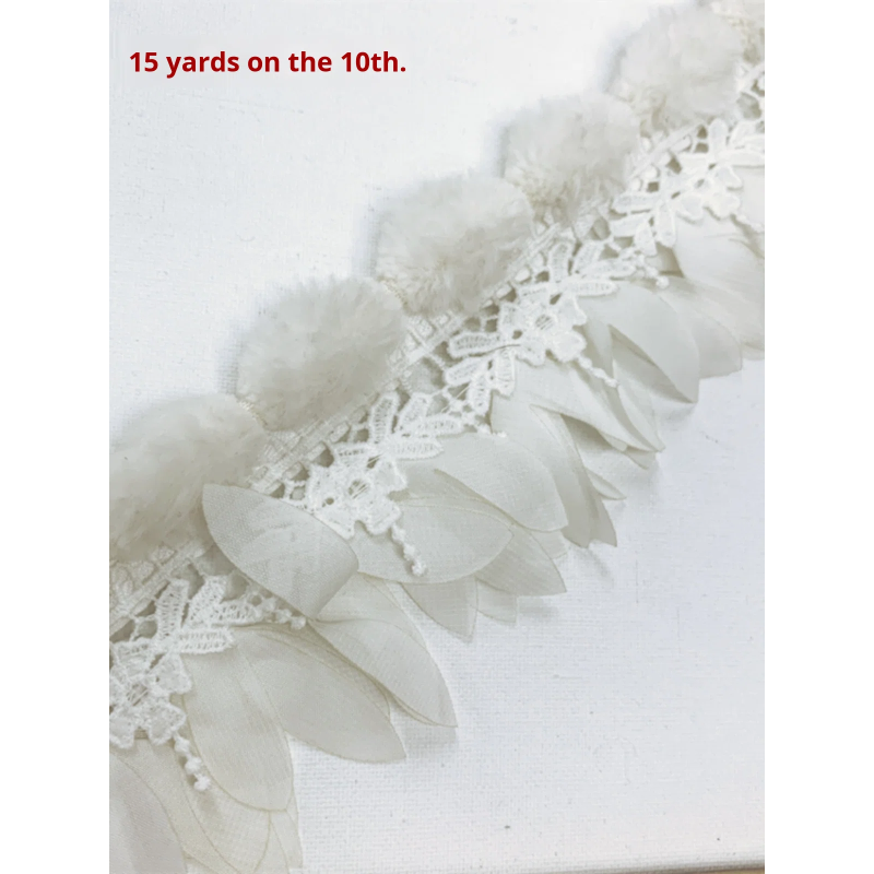 Curtain Tassel Lace Factory - New Double-Layer Polyester