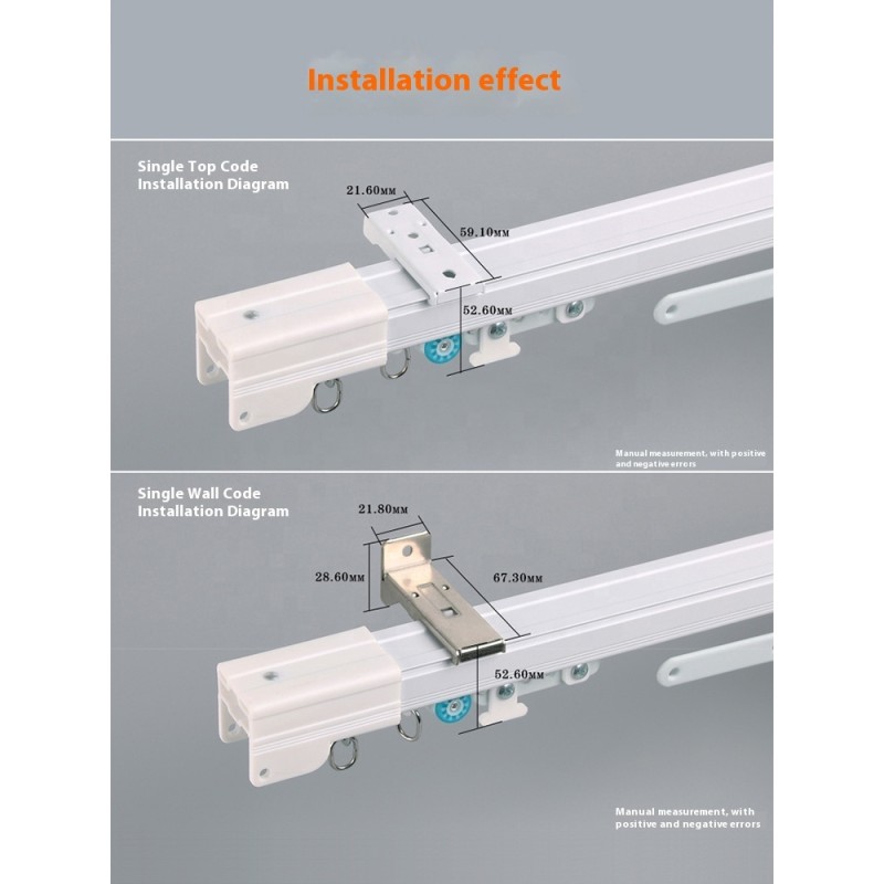 Heavy Duty Track Factory - Aluminum Rope Control S Fold