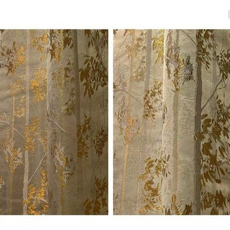 Smart Pleated Drapes Supplier - Jacquard Grommet Embroidery