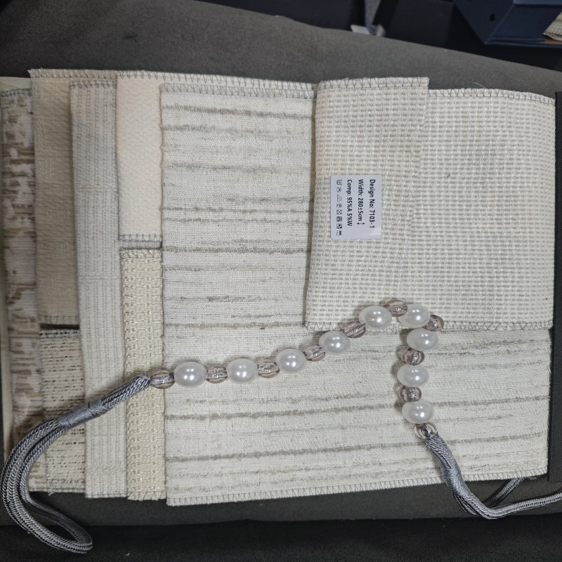 Blackout Drapery Manufacturer - Jacquard Fabric for Living Room