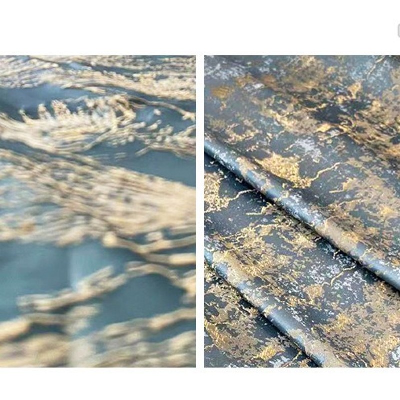 Embossed Jacquard Curtain Supplier - 2025 Modern French Floral