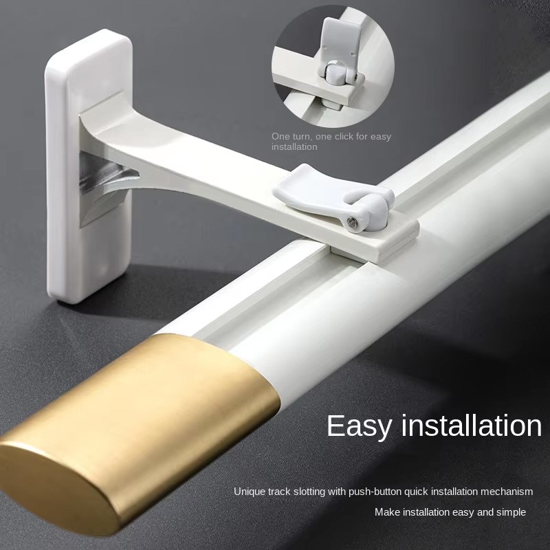 S-Wave Rails Manufacturer - Modern Luxury White Gold Rod