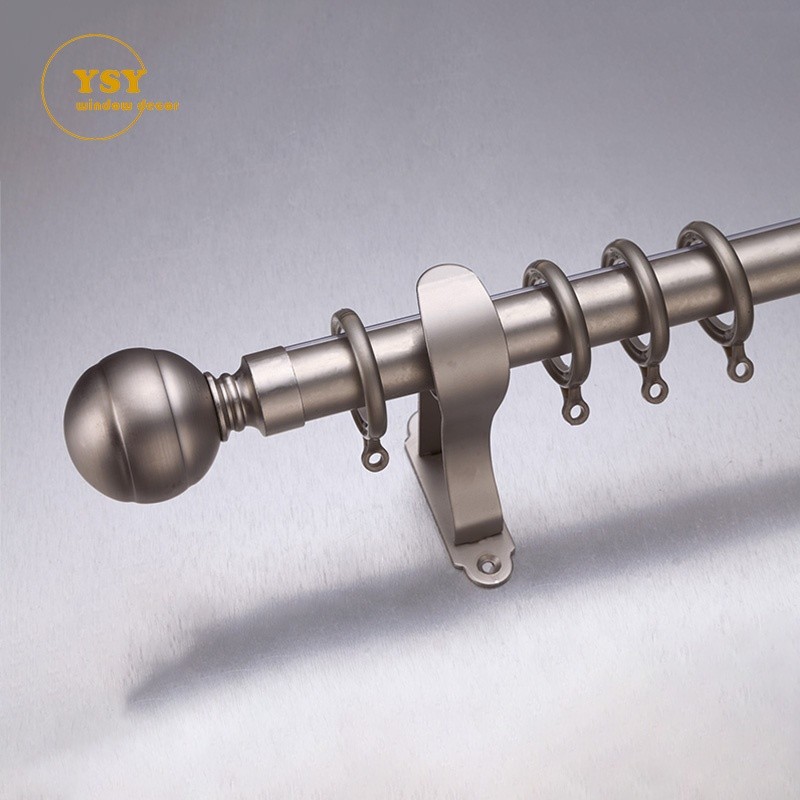 Metal Curtain Poles Factory - Varied Stainless Steel Antique