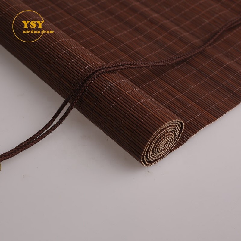 Exterior Blinds Supplier - Ready Made Brown Roller Shades