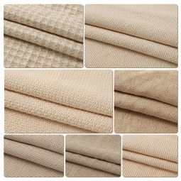 Linen Fabric Manufacturer - Brocade Cotton Knitted Pure