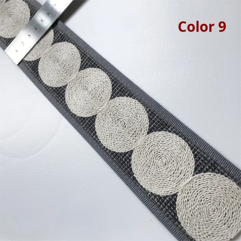 Embroidered Fabric Supplier - 100% Cotton Monsoon Edge Trim