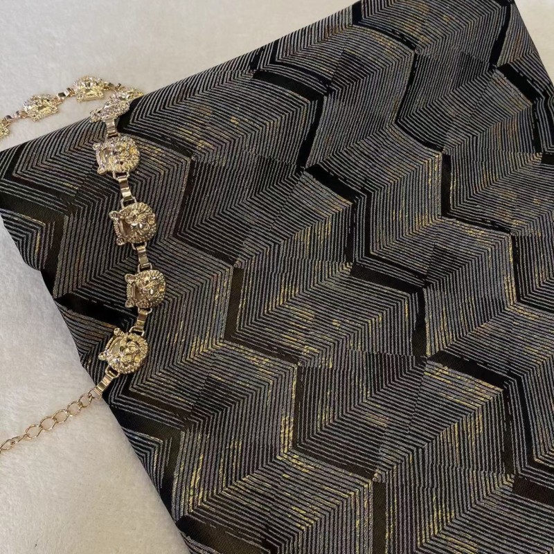 Gold Silk Jacquard Factory - Factory Price Water Ripple Design