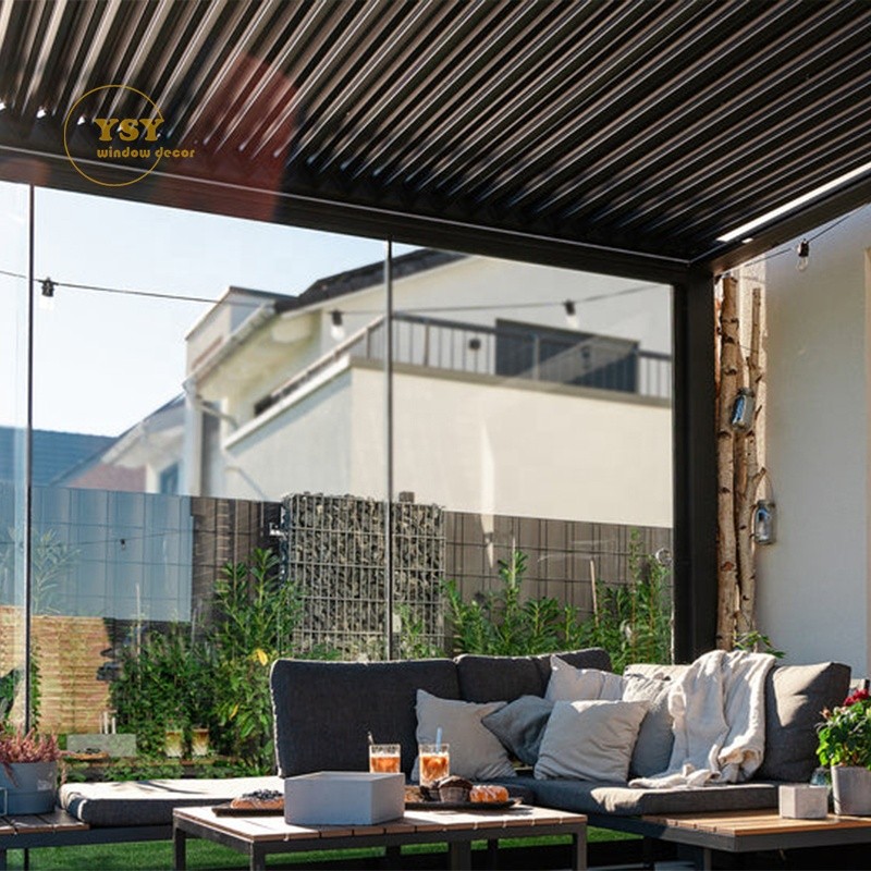 Aluminum Pergola Factory - Louver Adjustable Rainproof Roof