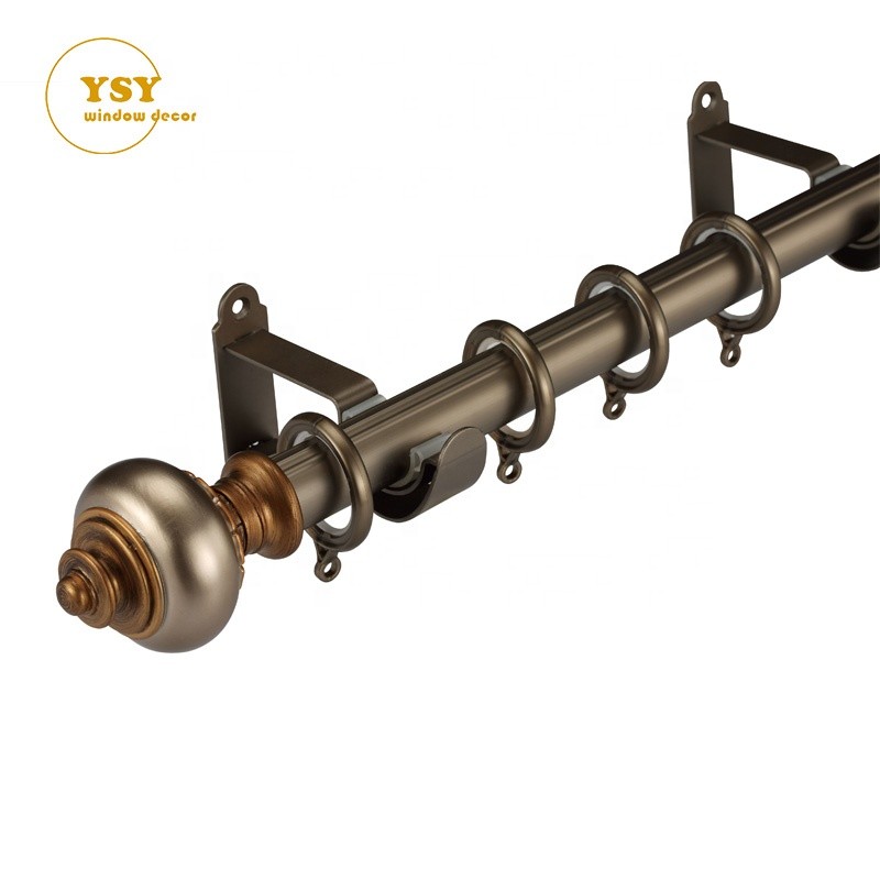 Metal Curtain Rail Factory - Window Decorative Heavy Duty