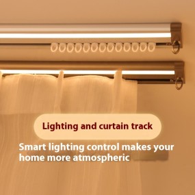 LED Curtain Track Supplier - Ceiling Wall Mounted With Light
