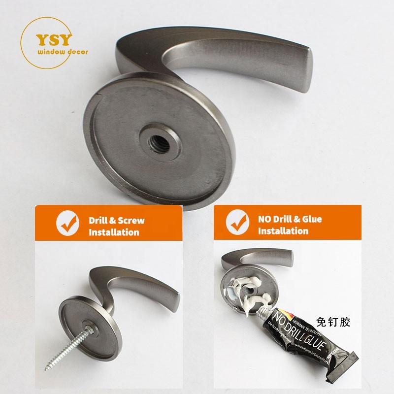 Curtain Tiebacks Supplier - Window Wall Hook Holdback