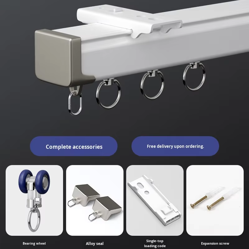 Curtain Track Supplier - Ceiling Wall Mount Aluminum Rails