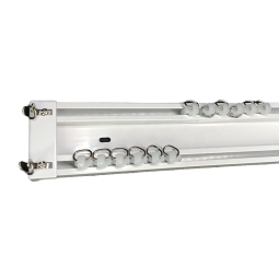 Aluminum Curtain Track Factory - Wholesale Double Profiles 6m