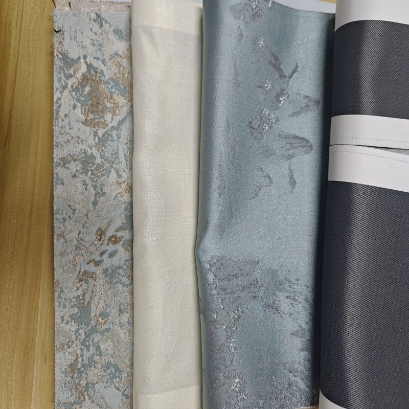 Embossed Jacquard Fabric Factory - High Precision Gold Beige