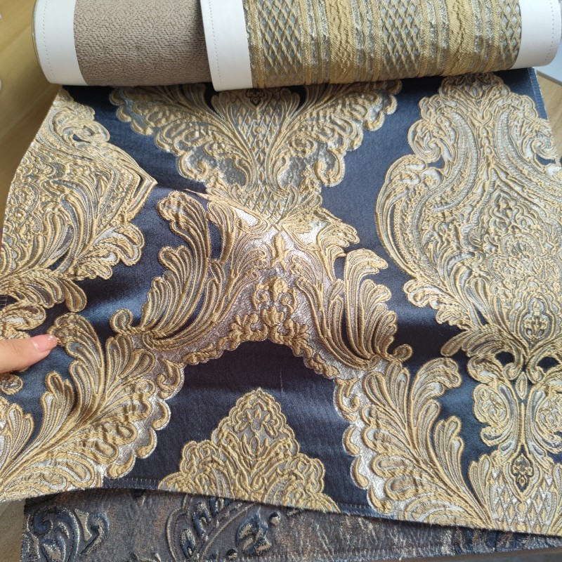 Gold Jacquard Drapery Factory - Unique Quality Embroidery