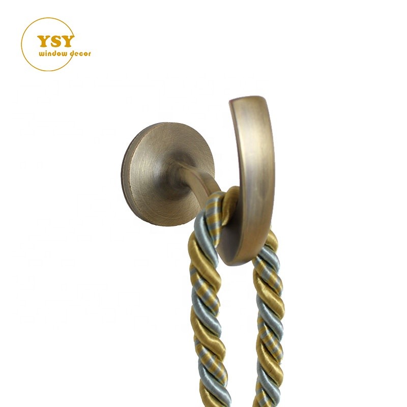 Curtain Tiebacks Supplier - Window Wall Hook Holdback