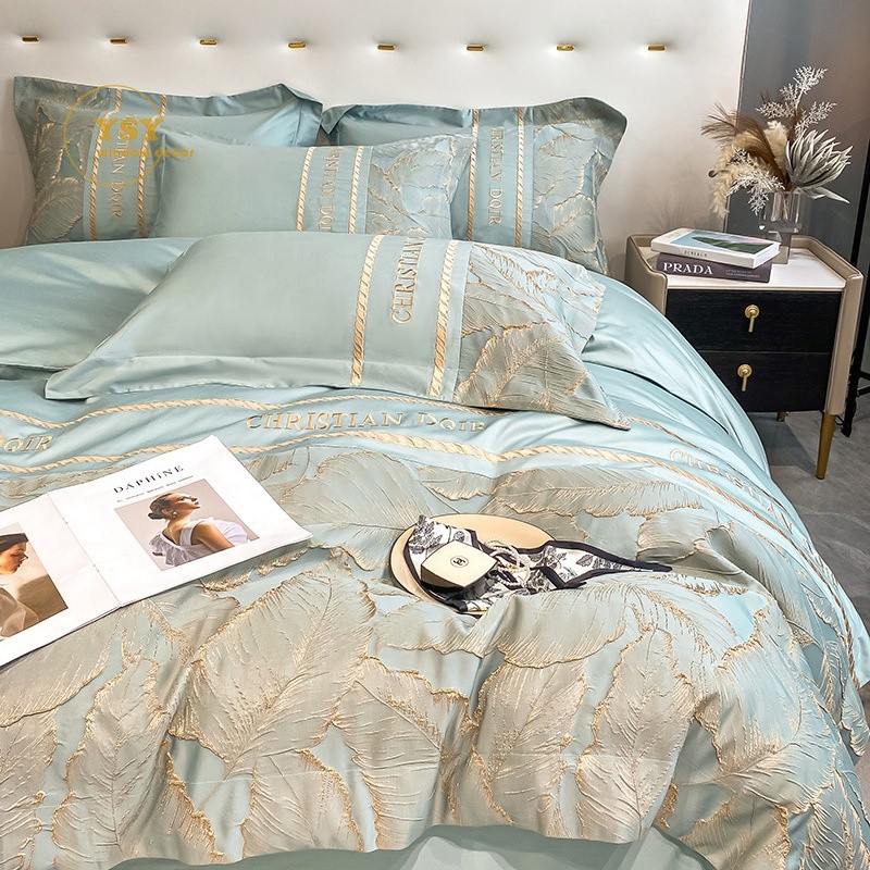 Bedding Sheet Manufacturer - 100% Cotton 8PCS Embodiery Set