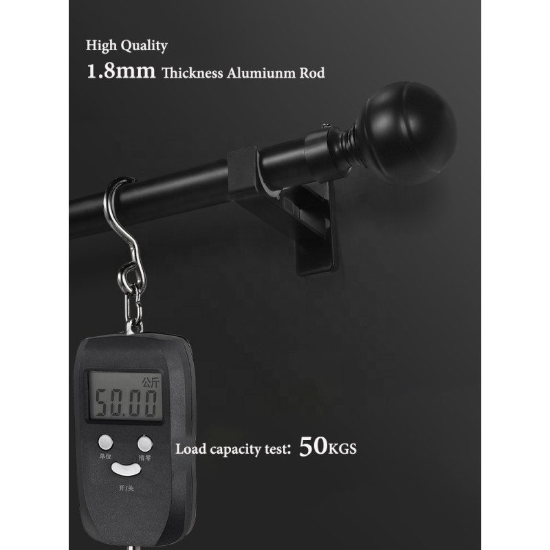 Hotel Curtain Rod Factory - Hollow Pipes Brass Hardware