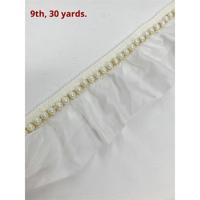 Curtain Tassel Lace Factory - New Double-Layer Polyester