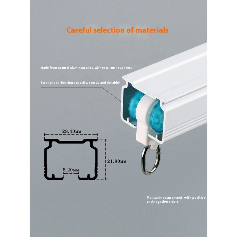 Heavy Duty Track Factory - Aluminum Rope Control S Fold