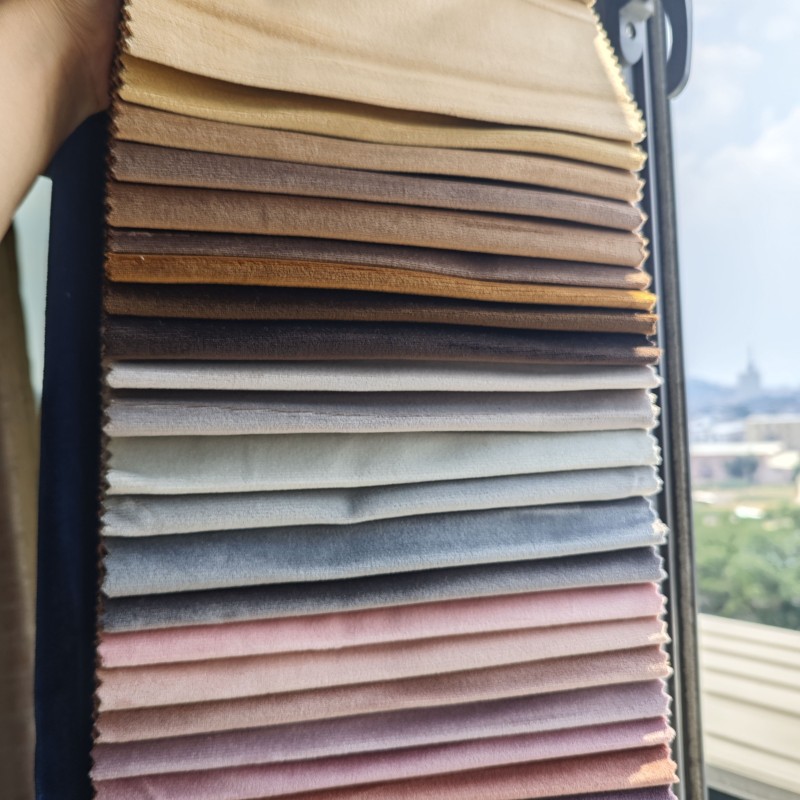 Pleated Velvet Curtains Manufacturer - European Luxury Solid