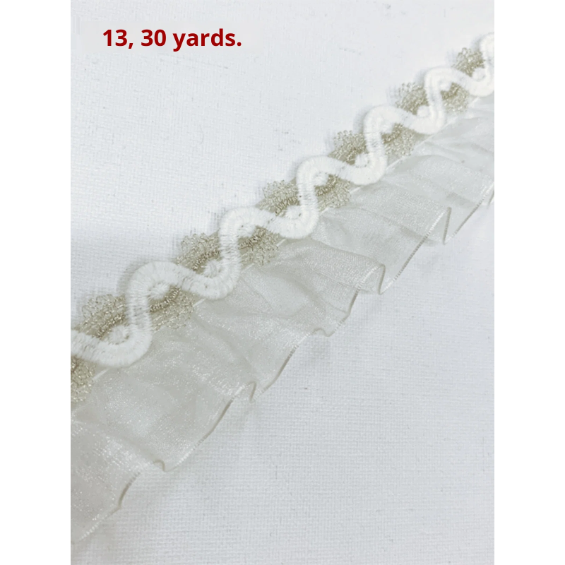 Curtain Tassel Lace Factory - New Double-Layer Polyester