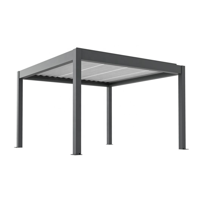 Louvered Pergola Manufacturer - 10x13 Aluminum Adjustable Roof