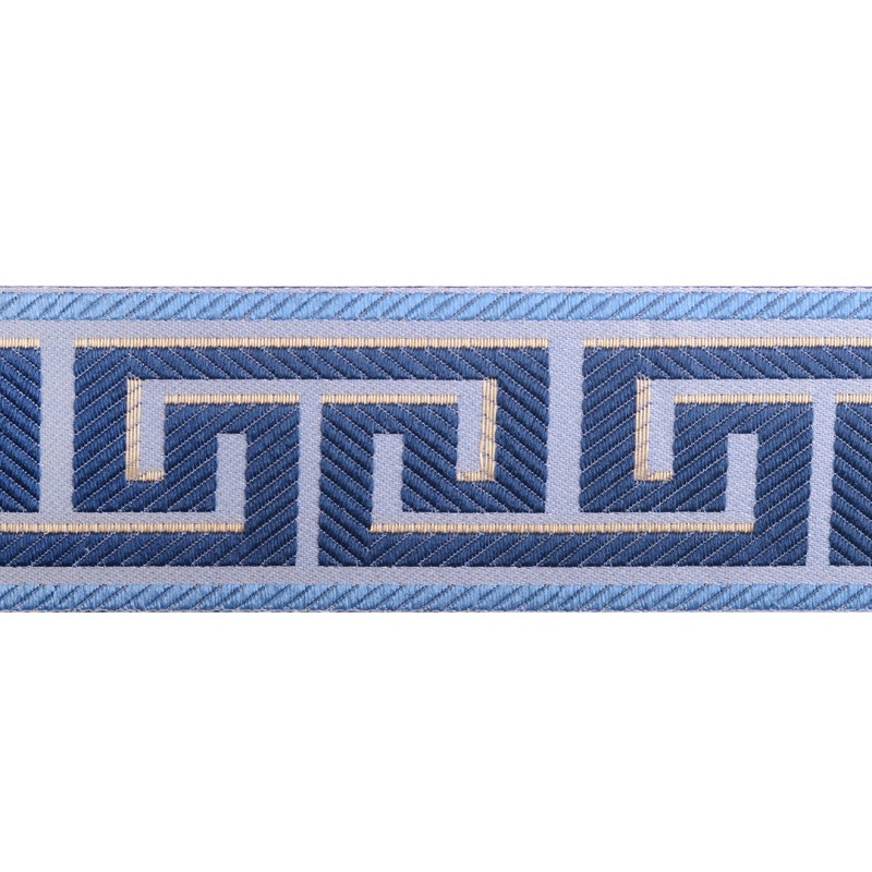 Curtain Trim Tape Manufacturer - Plain Greek Key Border