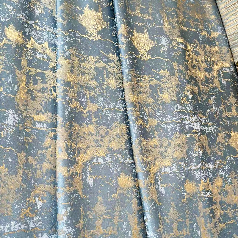 Embossed Jacquard Curtain Supplier - 2025 Modern French Floral