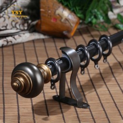 Single Double Rods Manufacturer - Luxury 28mm Aluminum Metal