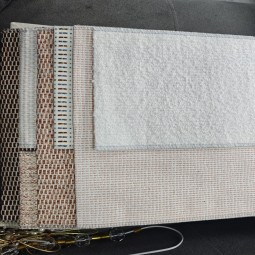 Chenille Drapes Supplier - Home Textile Pink Black Jacquard