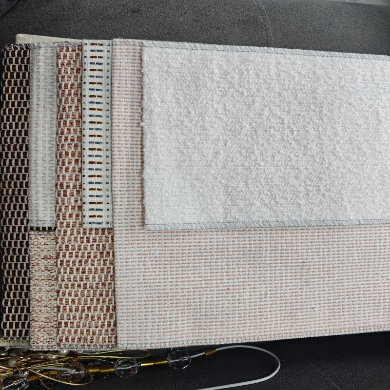 Chenille Drapes Supplier - Home Textile Pink Black Jacquard