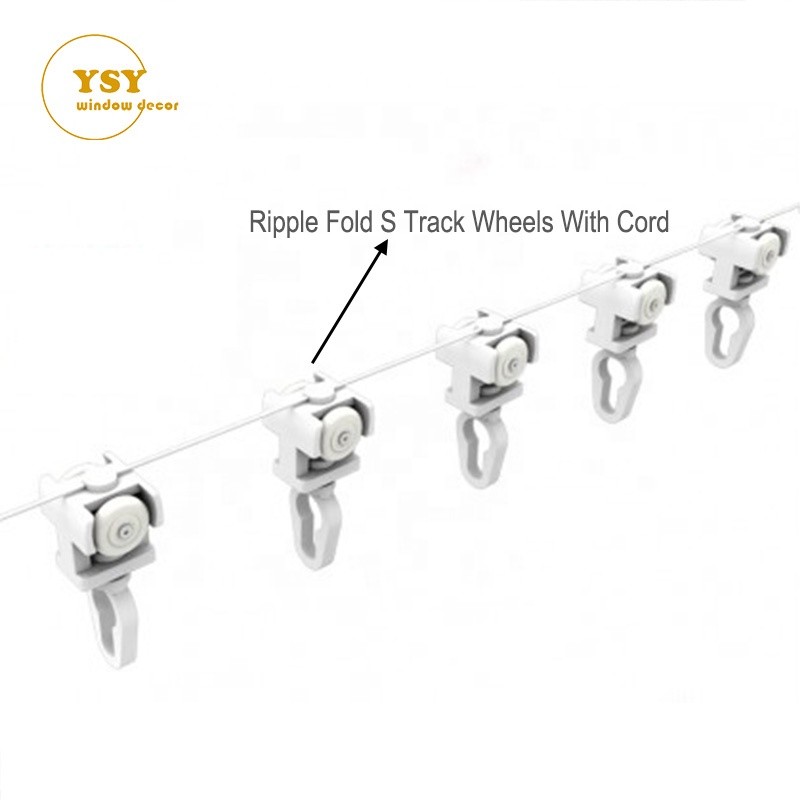 Ripple Fold Rail Supplier - Double Manual Aluminum Track